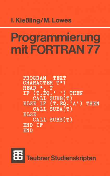 Programmierung mit FORTRAN 77