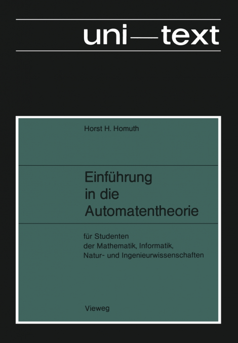 Einführung in die Automatentheorie