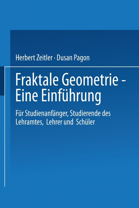Fraktale Geometrie Eine Einfuhrung