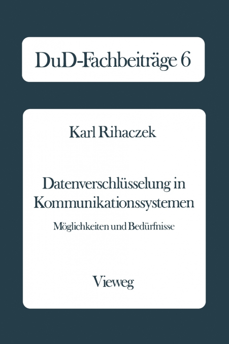 Datenverschlüsselung in Kommunikationssystemen