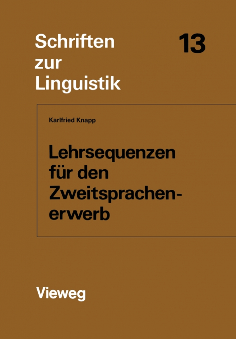 Lehrsequenzen für den Zweitsprachenerwerb