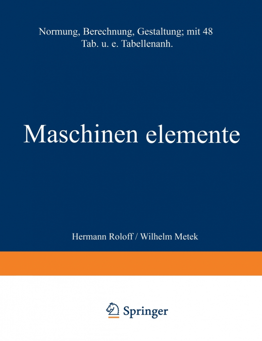 Maschinen elemente