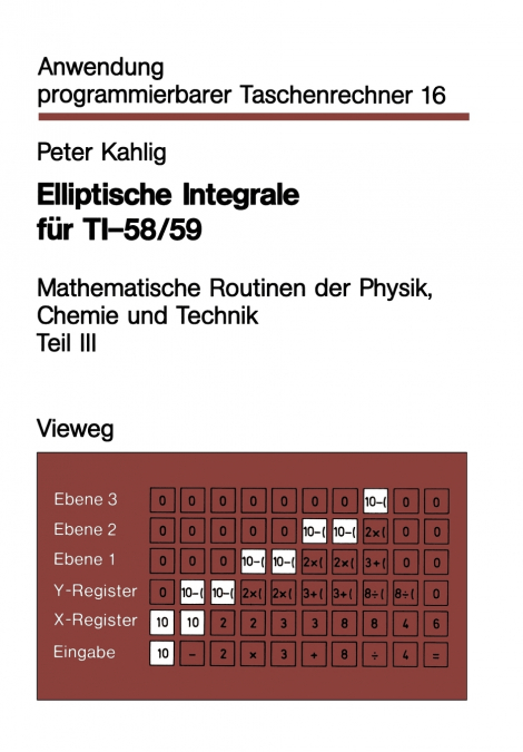 Elliptische Integrale für TI-58/59