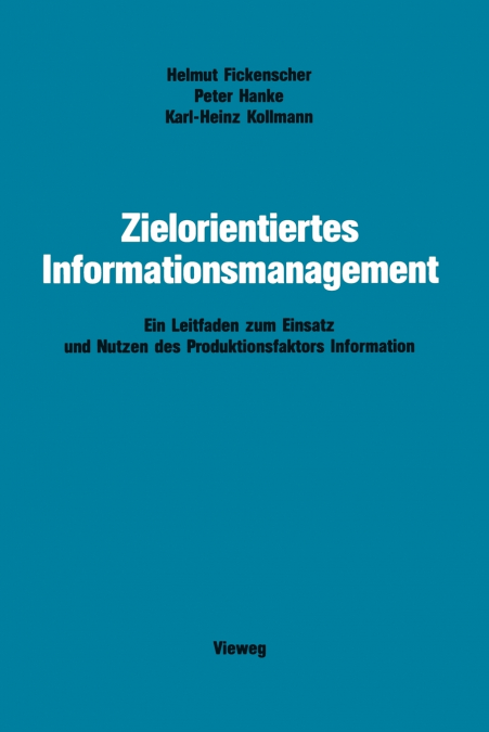 Zielorientiertes Informationsmanagement