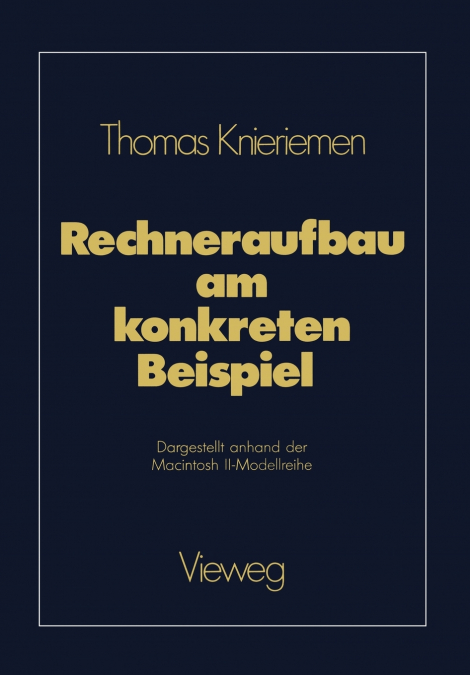 Rechneraufbau Am Konkreten Beispiel