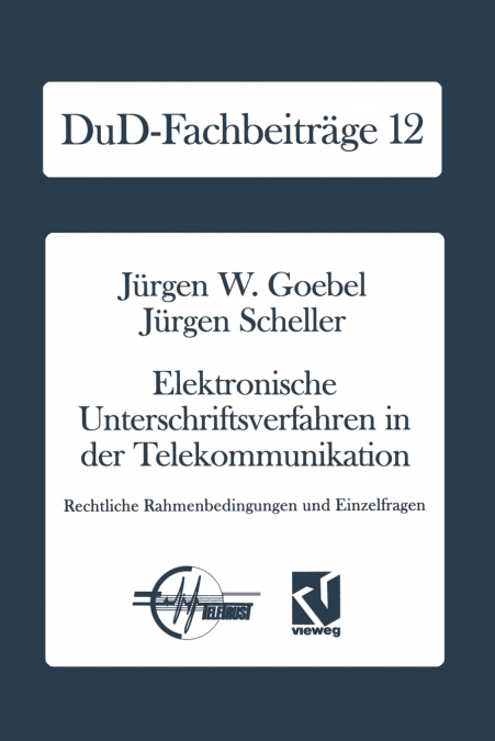 Elektronische Unterschriftsverfahren in der Telekommunikation