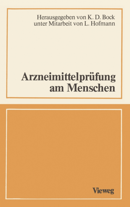 Arzneimittelprufung Am Menschen