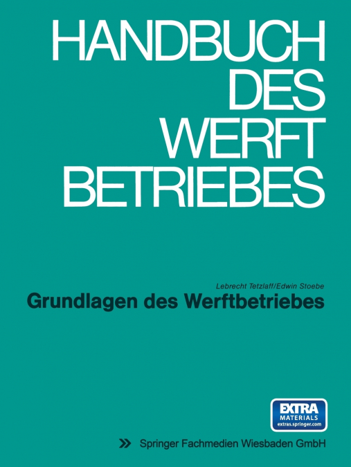 Grundlagen Des Werftbetriebes