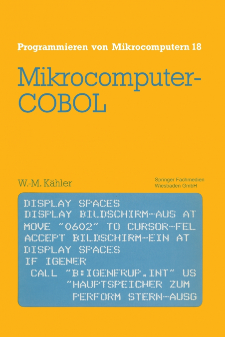 Mikrocomputer-COBOL