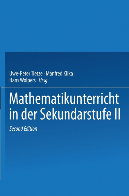 Mathematikunterricht in der Sekundarstufe II