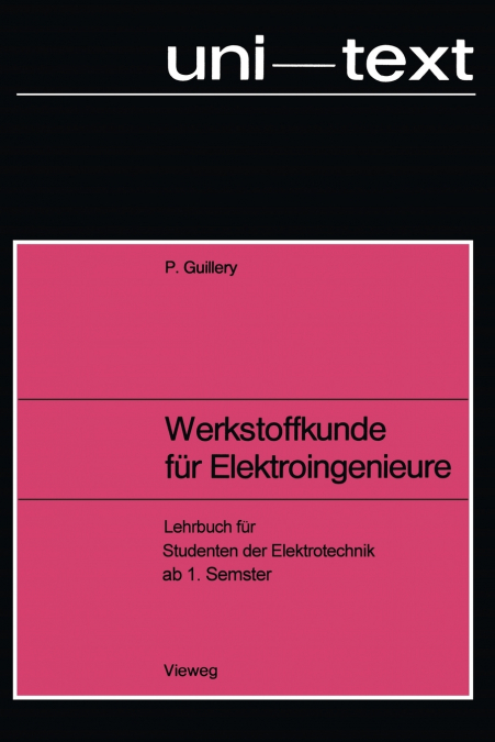 Werkstoffkunde für Elektroingenieure