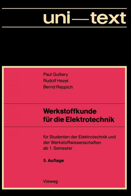 Werkstoffkunde für die Elektrotechnik