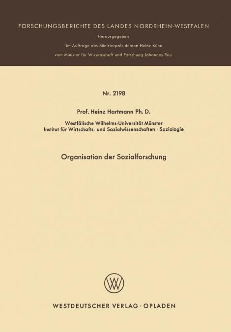 Organisation der Sozialforschung