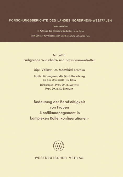 Bedeutung der Berufstätigkeit von Frauen
