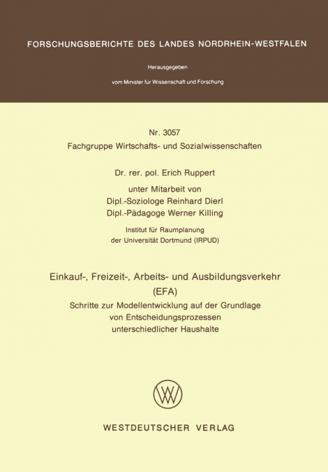 Einkauf-, Freizeit-, Arbeits- und Ausbildungsverkehr (EFA)