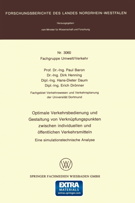 Optimale Verkehrsbedienung Und Gestaltung Von Verknupfungspunkten Zwischen Individuellen Und Offentlichen Verkehrsmitteln