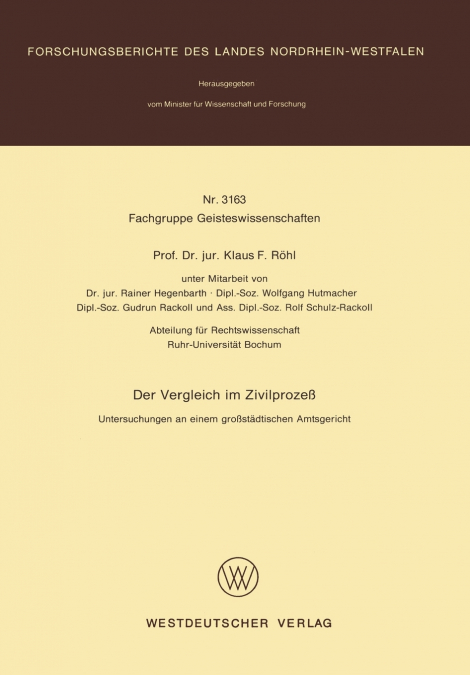 Der Vergleich im Zivilprozeß