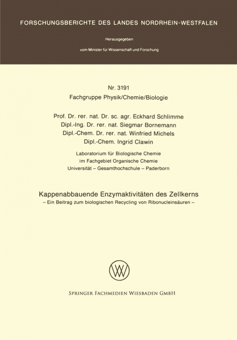 Kappenabbauende Enzymaktivitaten Des Zellkerns
