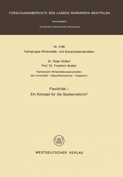 Flexibilität - Ein Konzept für die Studienreform?