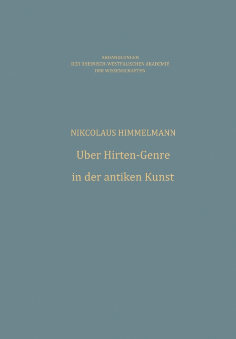 Uber Hirten-Genre in Der Antiken Kunst