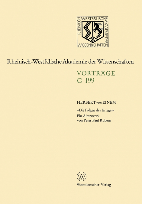 Die Folgen des Krieges
