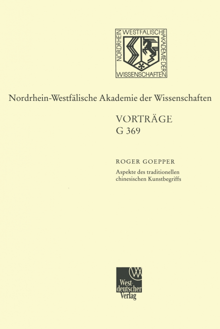 Aspekte des traditionellen chinesischen Kunstbegriffs