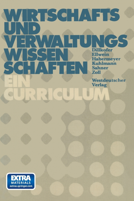 Wirtschafts- Und Verwaltungswissenschaften