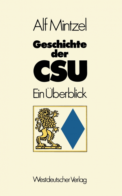 Geschichte der CSU