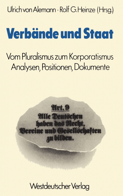Verbände und Staat