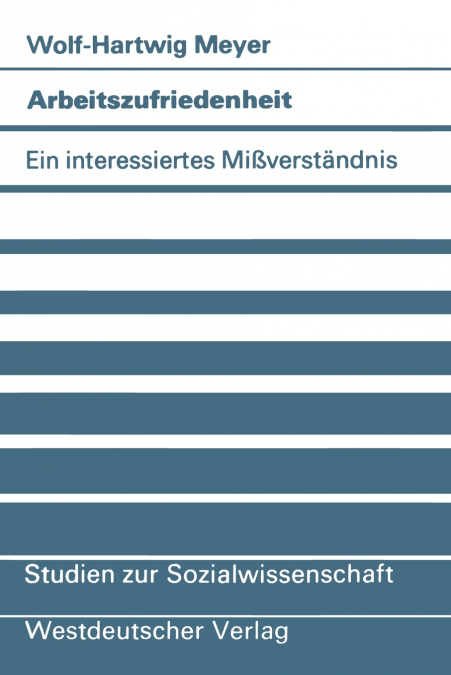 Arbeitszufriedenheit