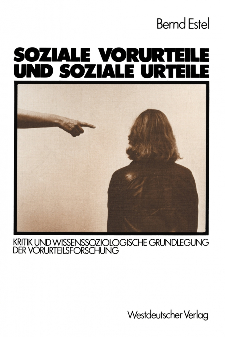 Soziale Vorurteile und soziale Urteile