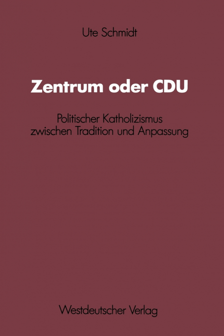 Zentrum Oder Cdu