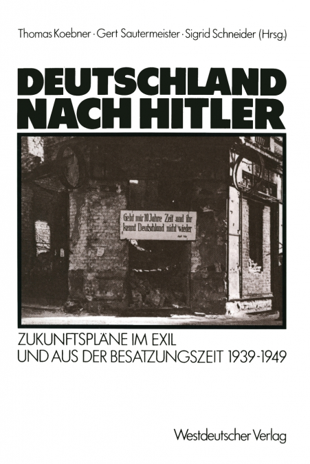 Deutschland Nach Hitler