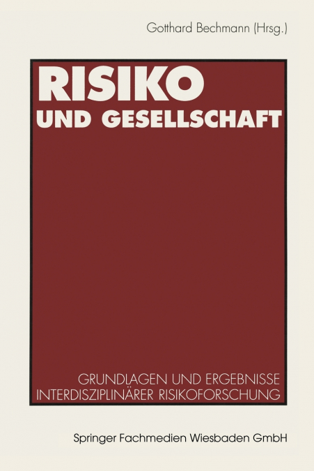 Risiko und Gesellschaft