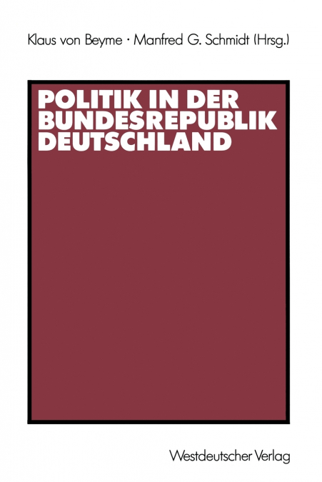 Politik in der Bundesrepublik Deutschland