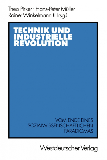 Technik und Industrielle Revolution