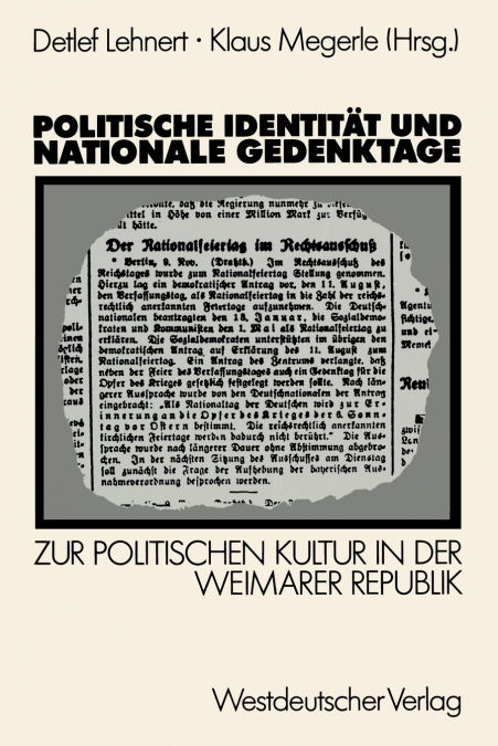 Politische Identitat Und Nationale Gedenktage