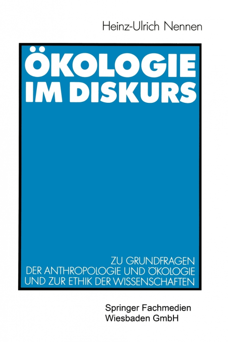 Ökologie im Diskurs