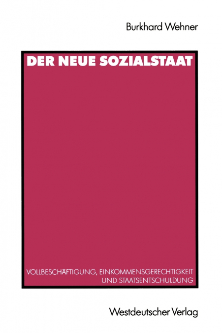 Der Neue Sozialstaat