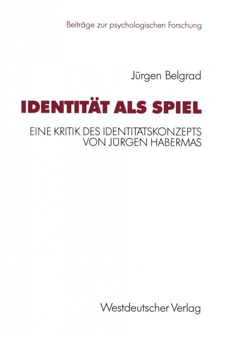 Identität als Spiel