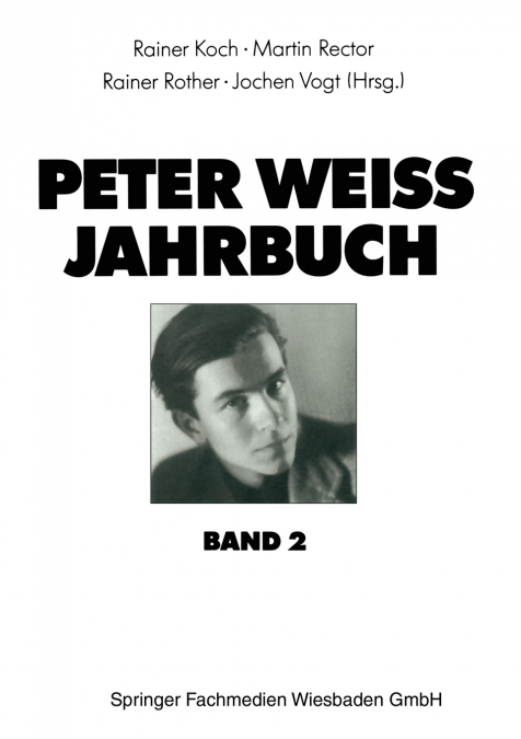 Peter Weiss Jahrbuch 2
