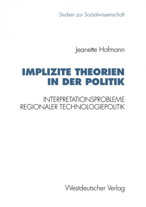 Implizite Theorien in der Politik