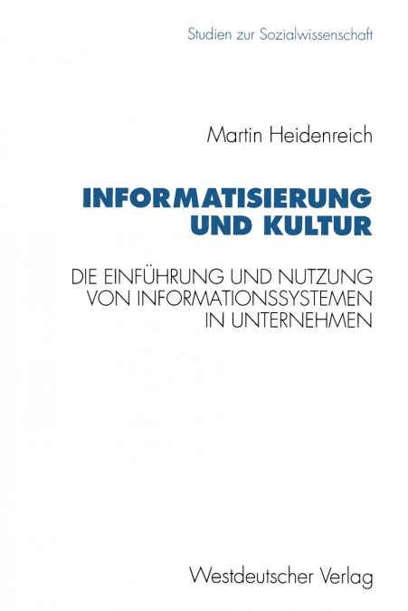 Informatisierung Und Kultur