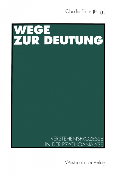 Wege Zur Deutung