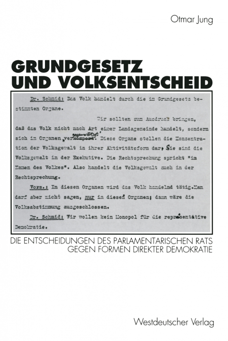 Grundgesetz und Volksentscheid