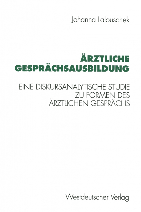 Ärztliche Gesprächsausbildung