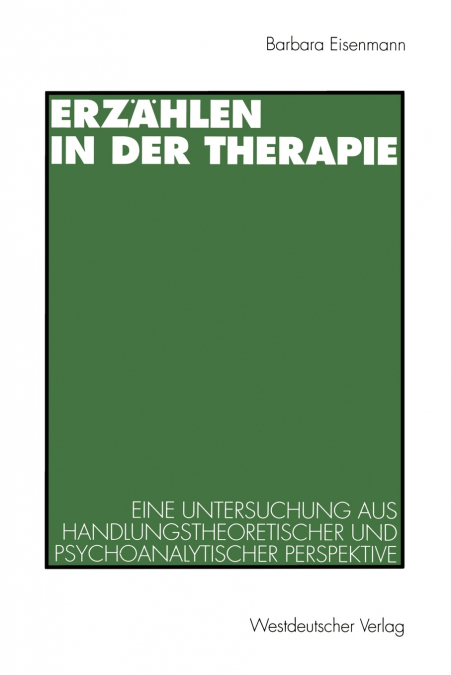 Erzählen in der Therapie