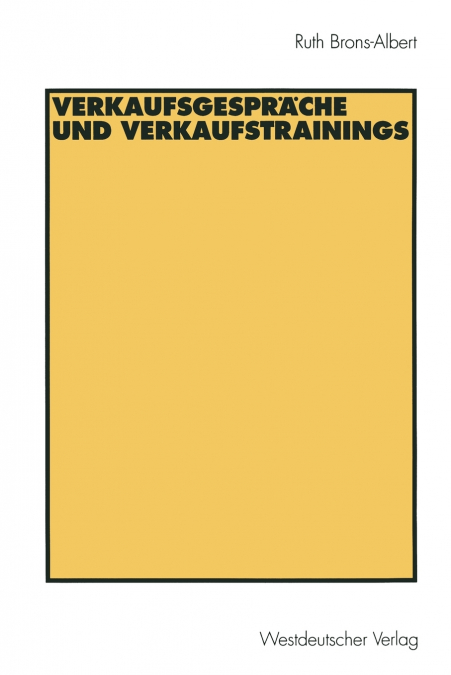 Verkaufsgespräche und Verkaufstrainings