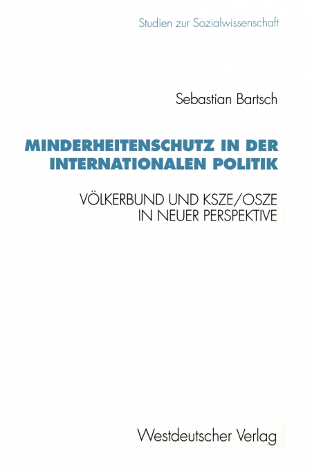 Minderheitenschutz in der internationalen Politik