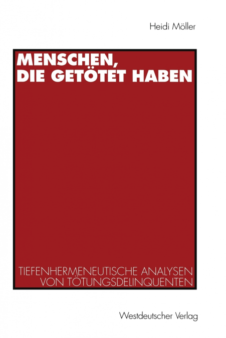 Menschen, die getötet haben